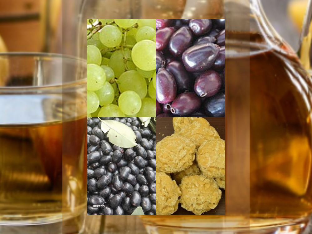 Vinegar vinegar grapes, jamun, jaggery